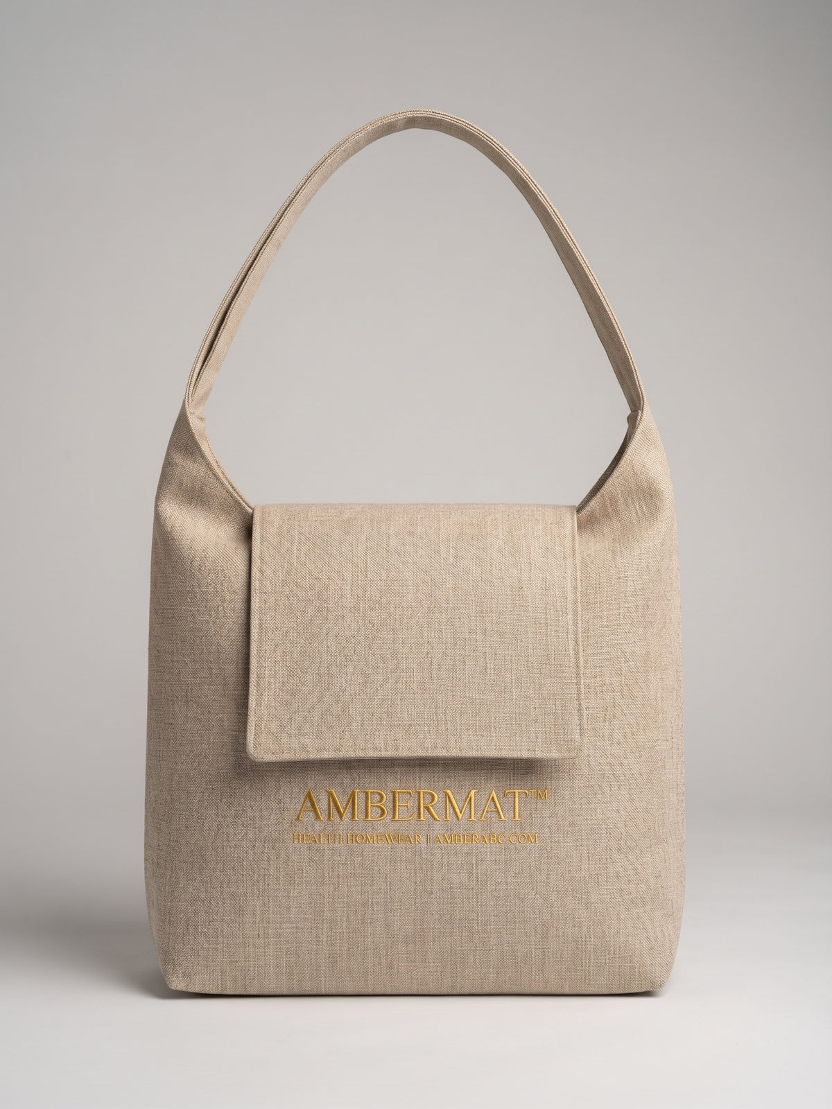 AMBERMAT™ | Premium Eco-Luxury Acupressure Mat with Coconut Fiber &amp; Dark Cognac Amber Spikes
